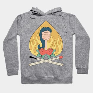 Burning love Hoodie